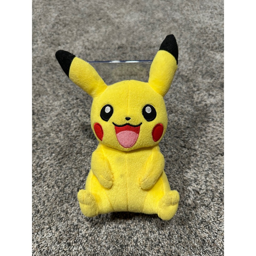 TOMY Pokemon Pikachu Plush Yellow Stuffed Animal Toy T18587A